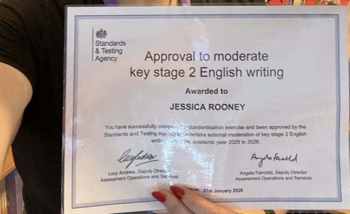 Image of Celebrating Excellence in Writing Assessment at St Gregory’s