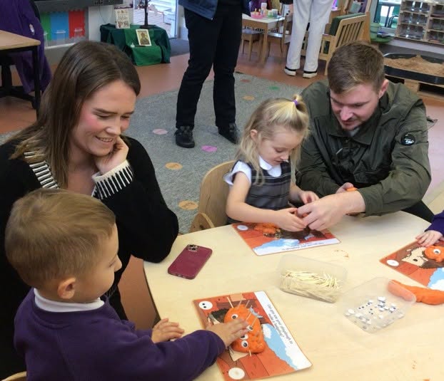 Image of Little Acorns Families Enjoy Special Stay and Play Sessions at St Gregory's Catholic Academy