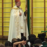 Image of Visit from Bishop John Sherrington 