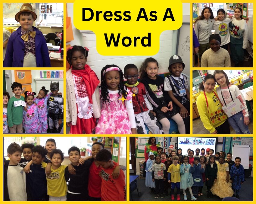 Image of World Book Day- Dress as a word