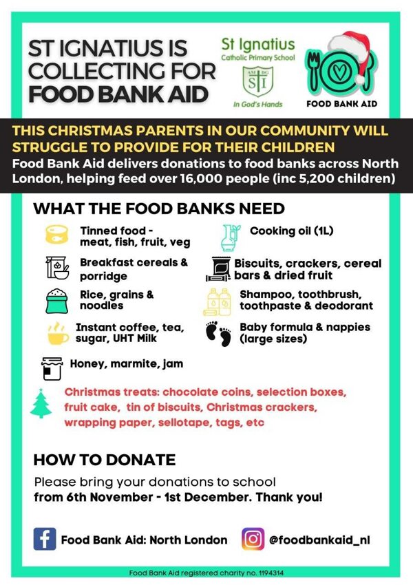 Image of We are collecting for Food Bank Aid this Christmas