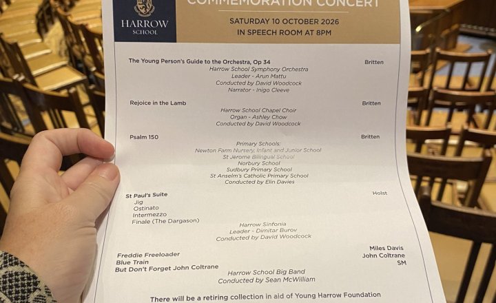 Image of Praise, Jazz and Joy at Harrow School