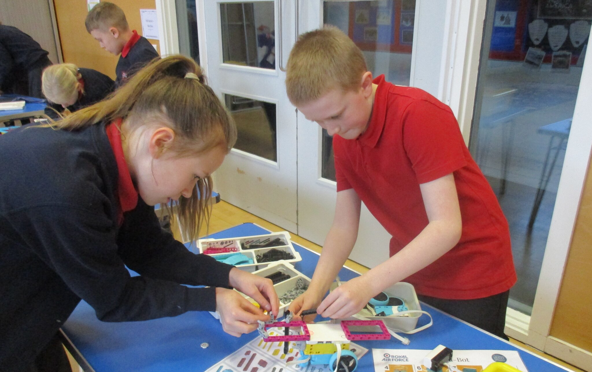 Image of RAF Mighty Minds & STEMbotics Workshop