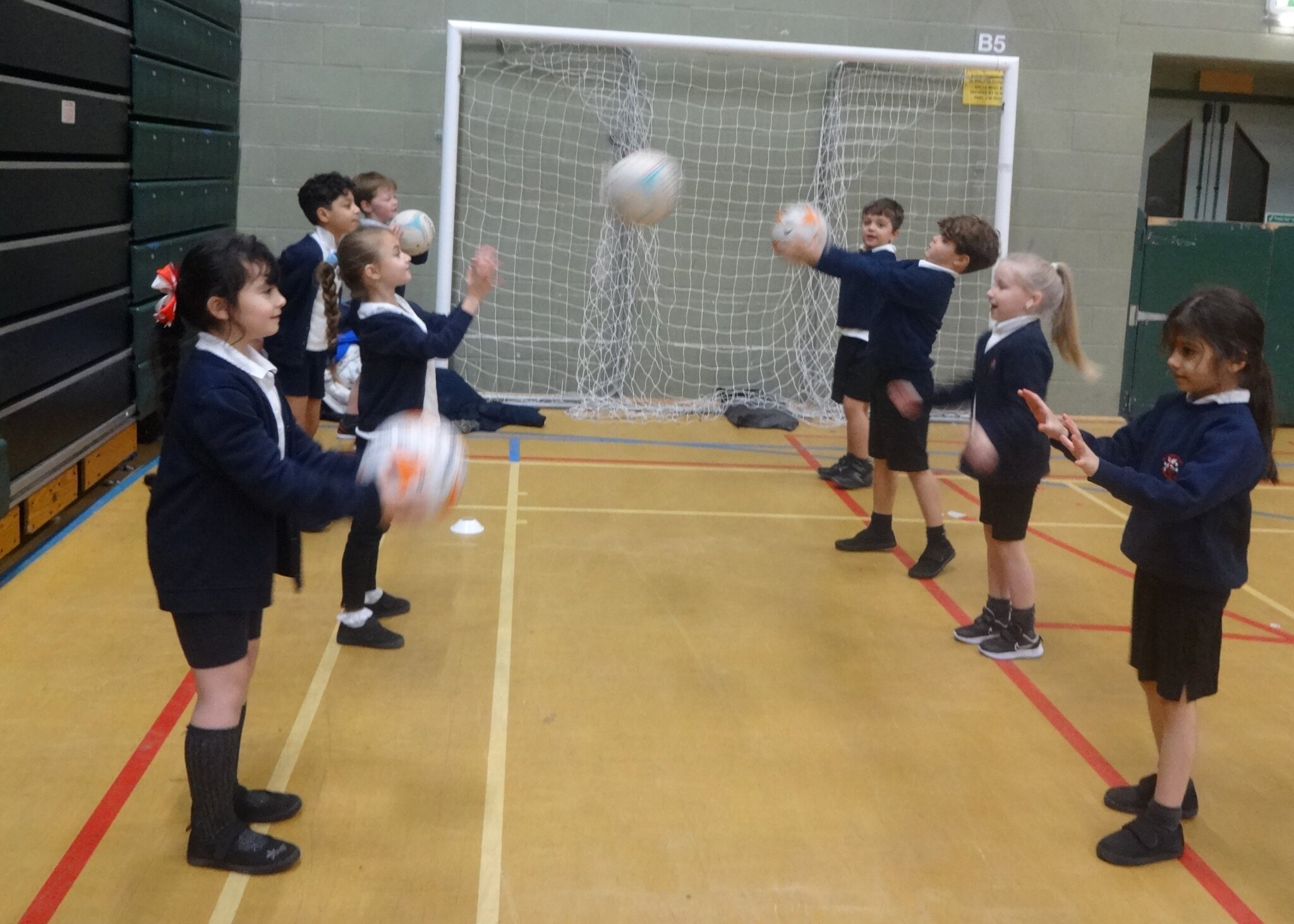 Image of KS1 Netball Festival at Stanley Park Sports Centre