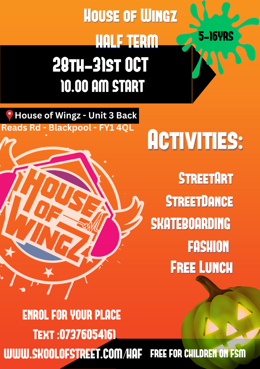 Image of House of Wingz October Half-Term Sessions 