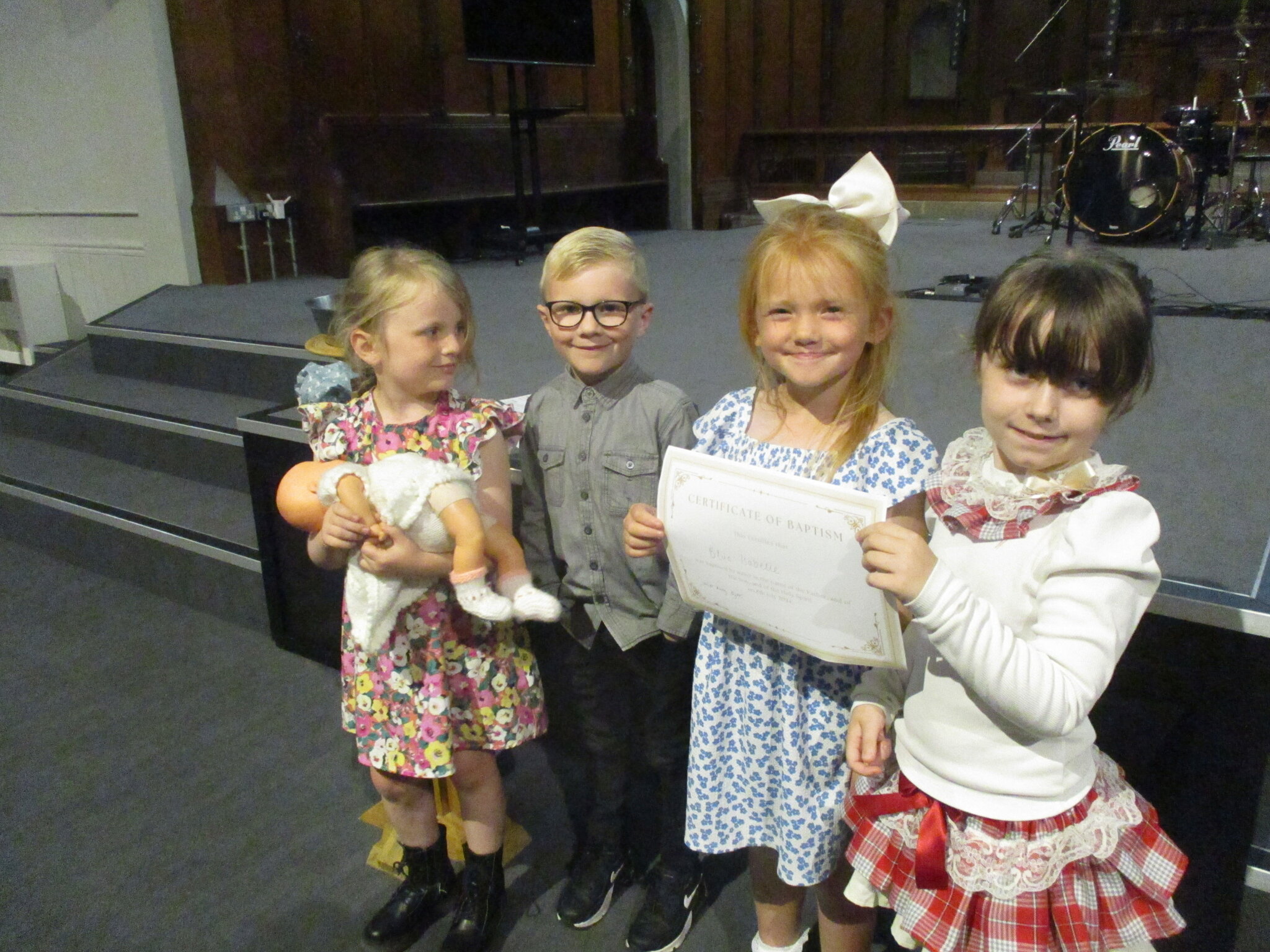 Image of Class 1 Baptism at St John's Church 