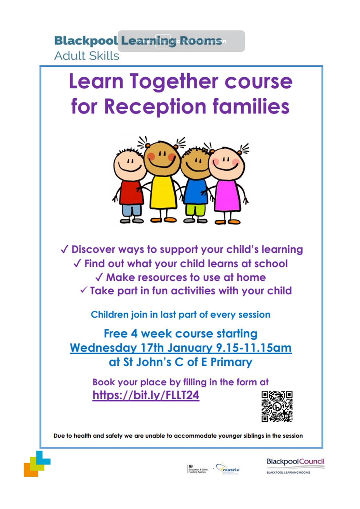 Image of Learn Together course for Reception families.