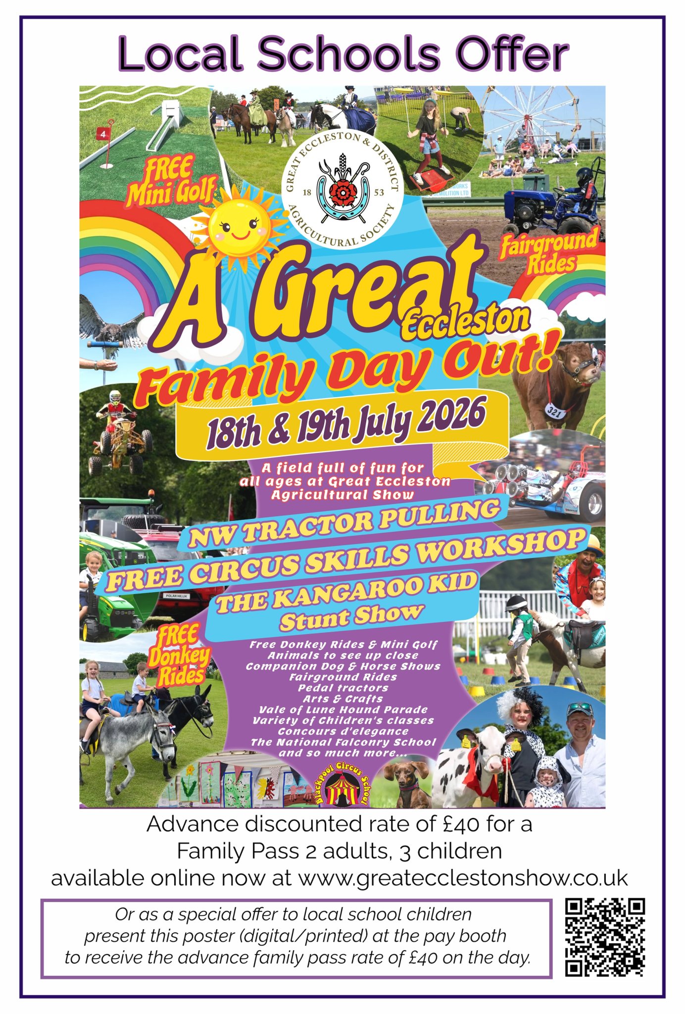 Image of Great Eccleston Show-Family Offer 