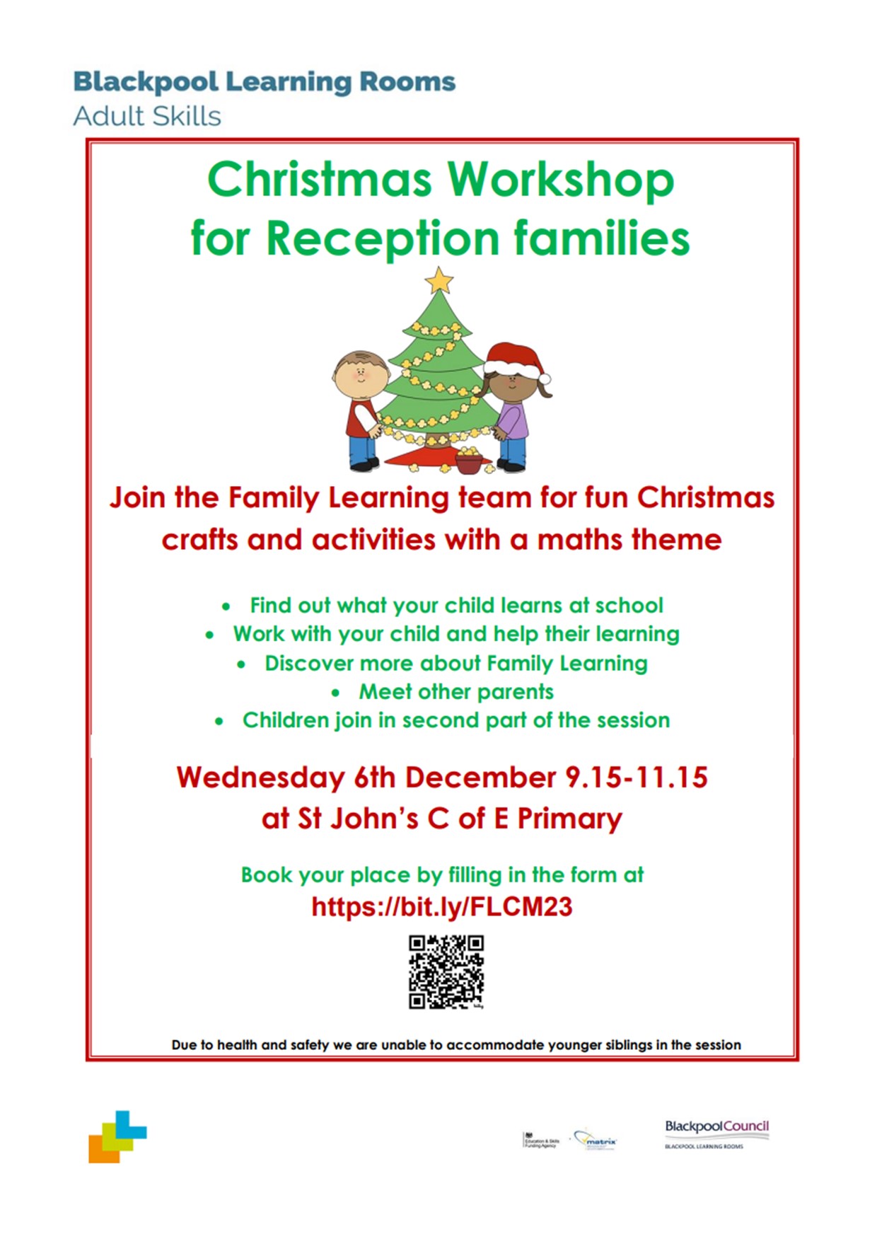 Image of Christmas Workshop for our Reception families - 06/12/23