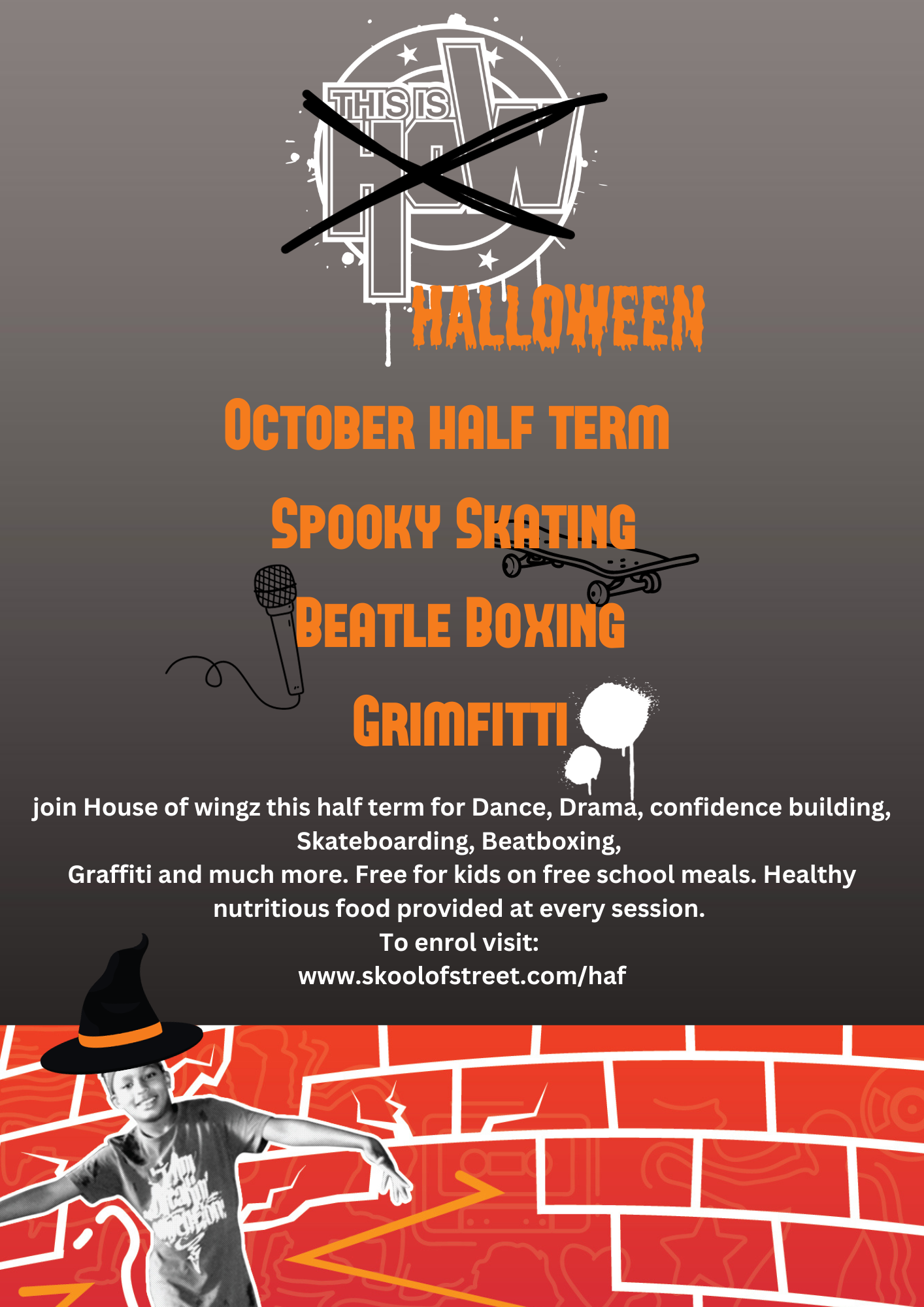 Image of House of Wingz Halloween Half-Term Activities 