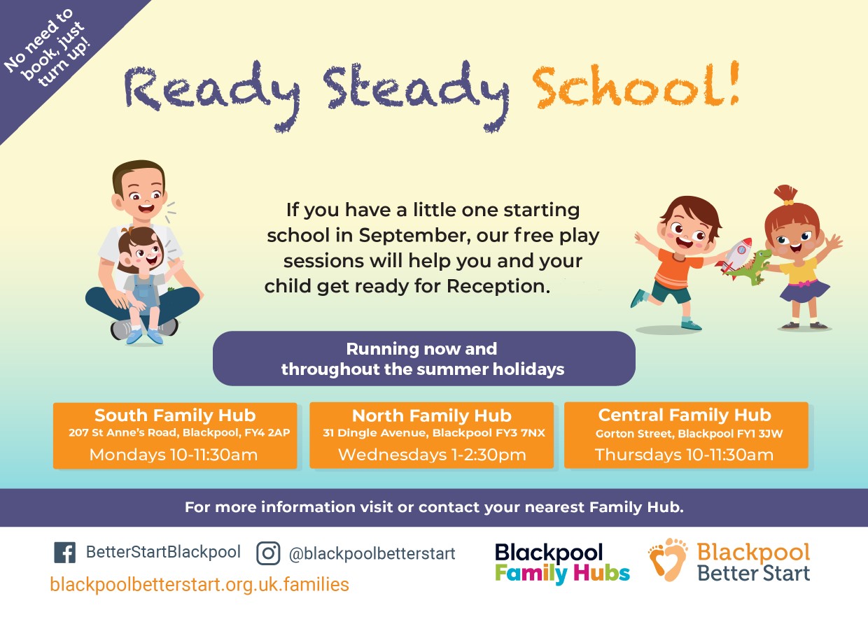 Image of Ready Steady School! - Blackpool Better Start