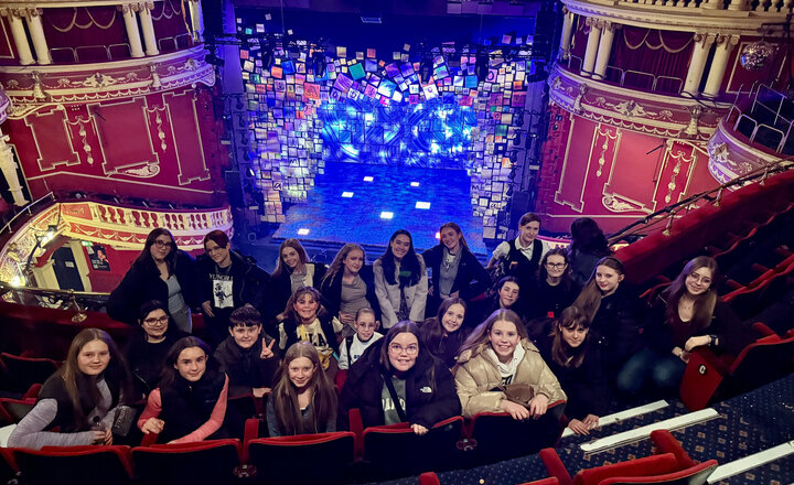 Performing Arts students at Matilda the Musical