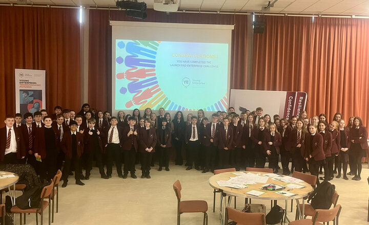 Image of Year 8 Shine at Young Enterprise Day at St John’s, Bishop Auckland