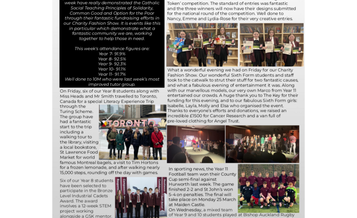 Image of St John's Weekly News - 11 March 2024