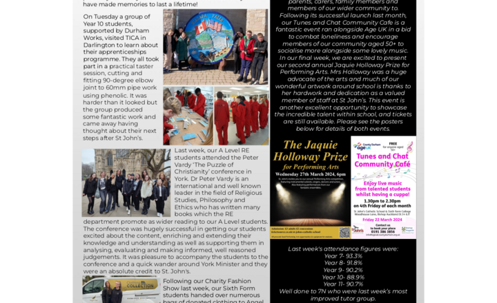 Image of St John's Weekly News - 18 March 2024