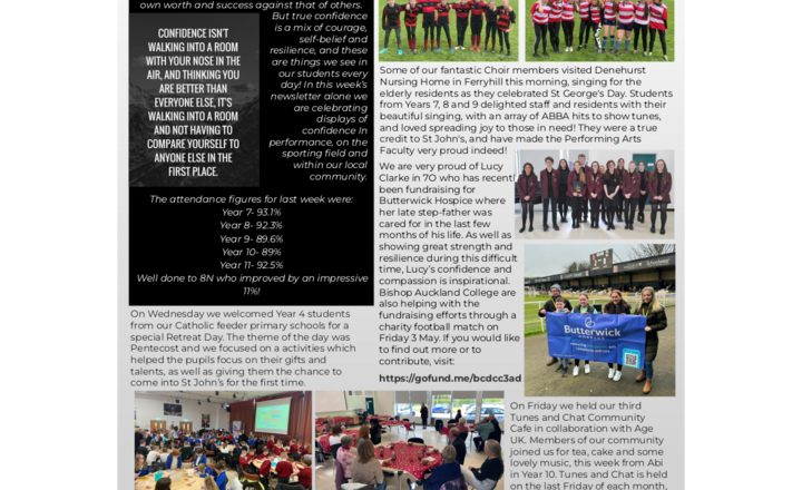 Image of St John's Weekly News - 29 April 2024