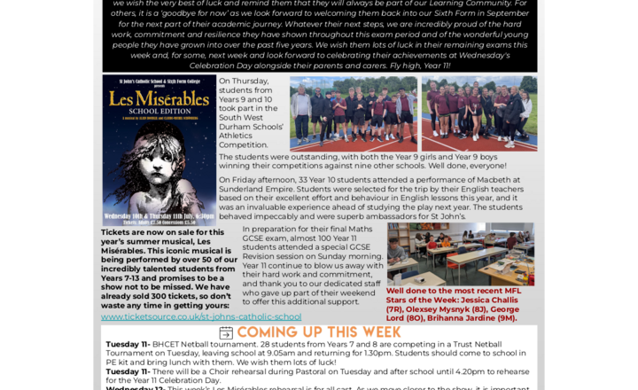 Image of St John's Weekly News - 10 June 2024