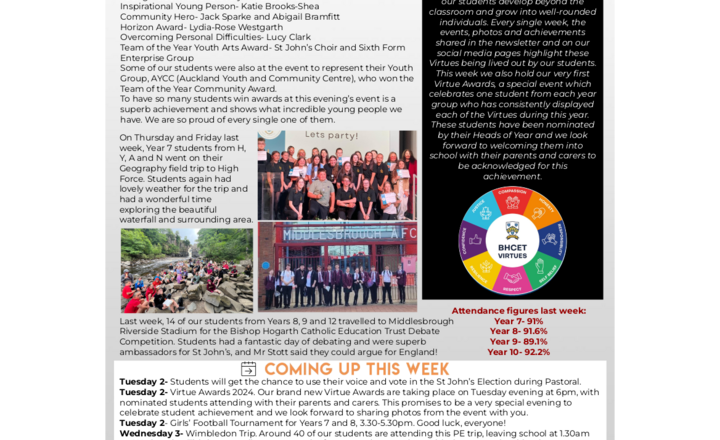 Image of St John's Weekly News - 1 July 2024