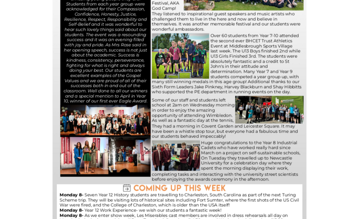 Image of St John's Weekly News - 8 July 2024