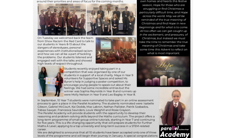 Image of St John's Weekly News - 2 December 2024