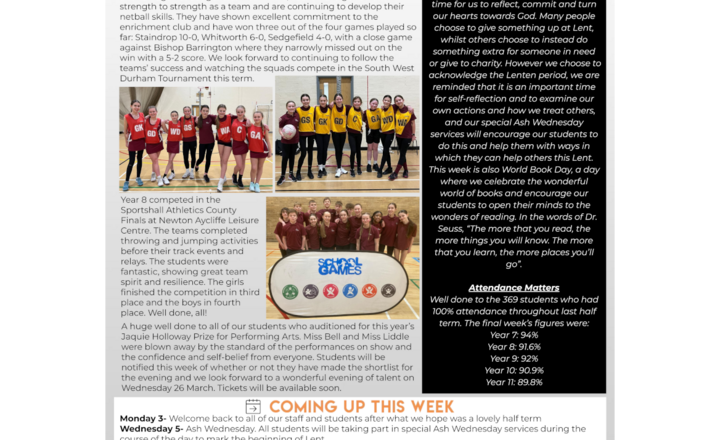 Image of St John's Weekly News - 3 March 2025