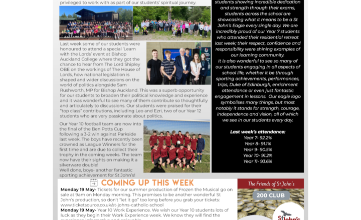 Image of St John's Weekly News - 19 May 2025