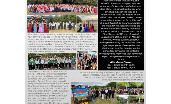 Image of St John's Weekly News - 7 July 2025