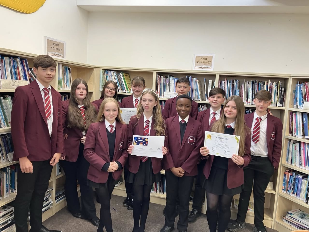 St John's pupils at the El Camino Trust event