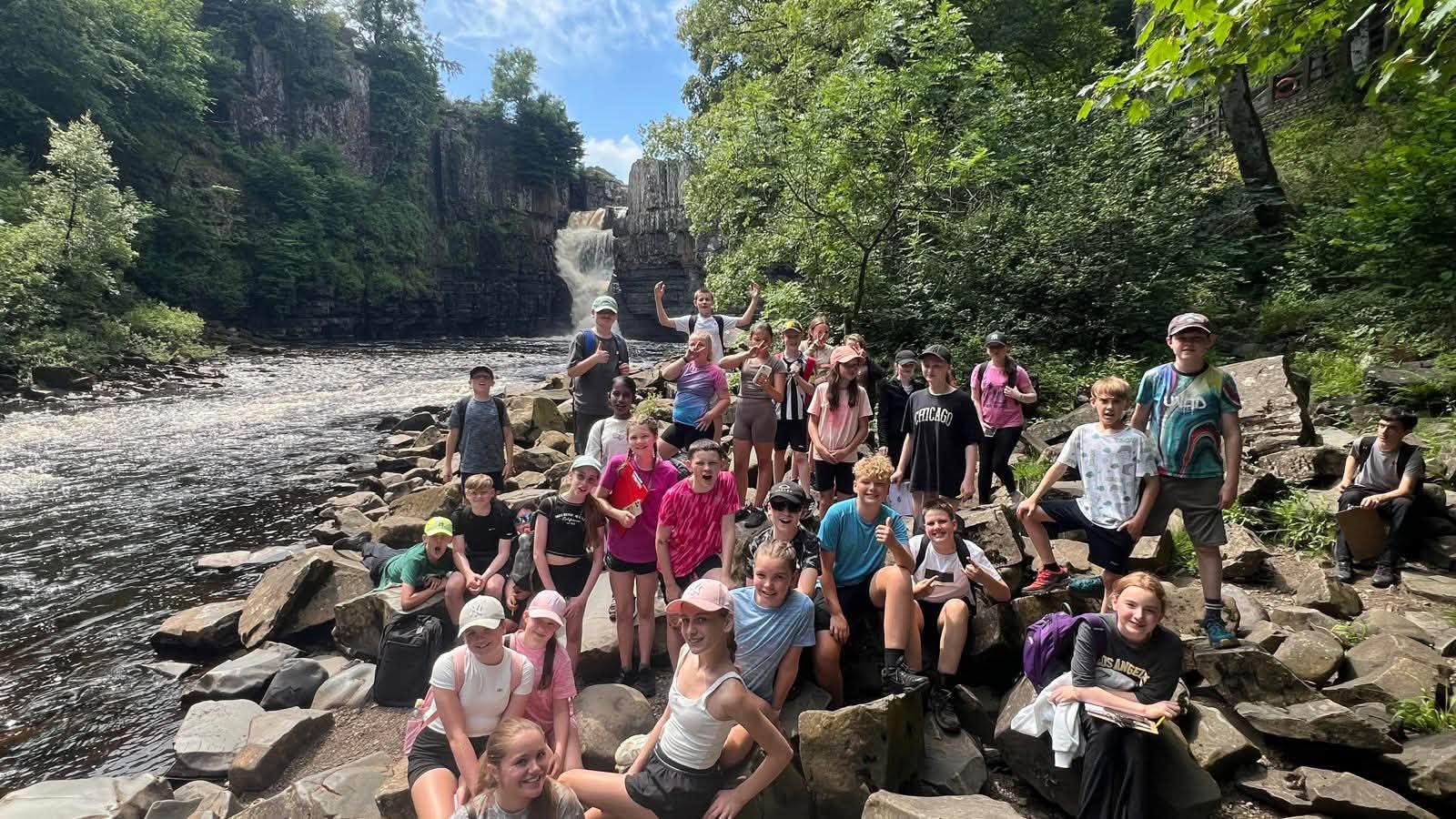 Year 7 Students Explore High Force on Geography Field Trip