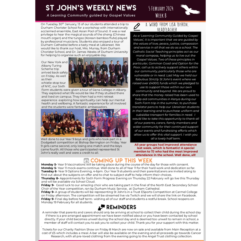 St John's Weekly News - 5 February 2024