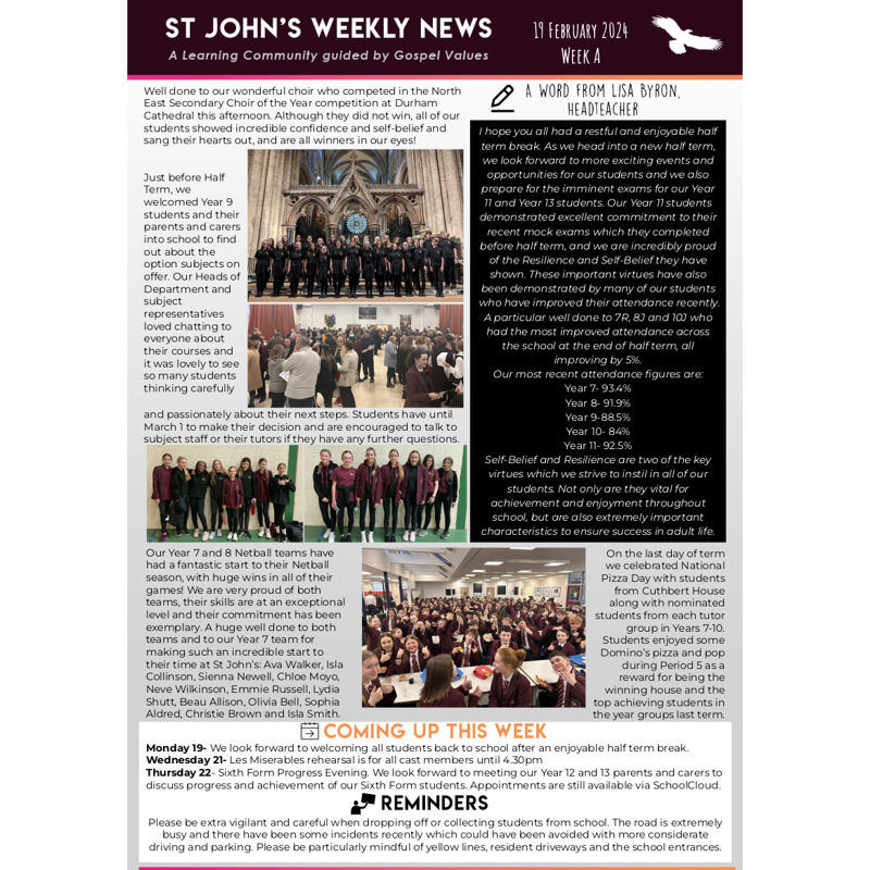 St John's Weekly News - 19 February 2024