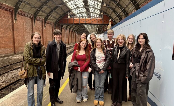 St John's Sixth Form Performing Arts Students on Trip