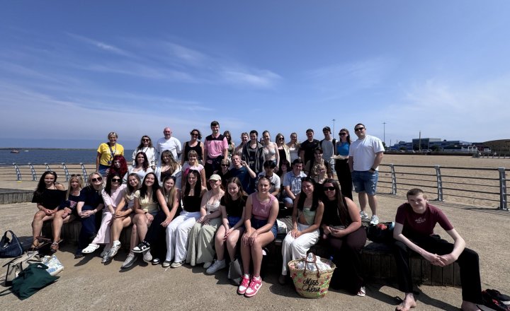 St John's Sixth Form Students South Shields Visit