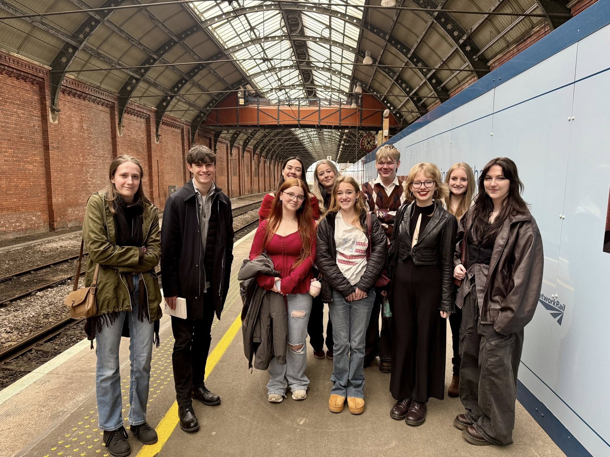 St John's Sixth Form Performing Arts Students on Trip
