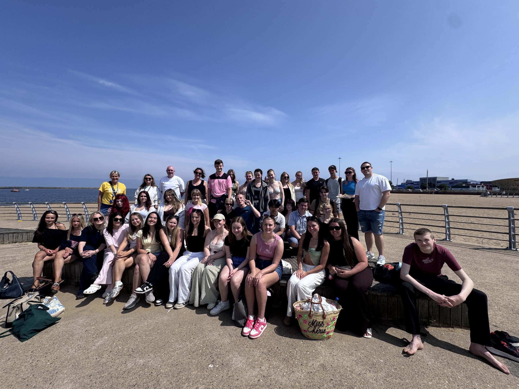 St John's Sixth Form Students South Shields Visit