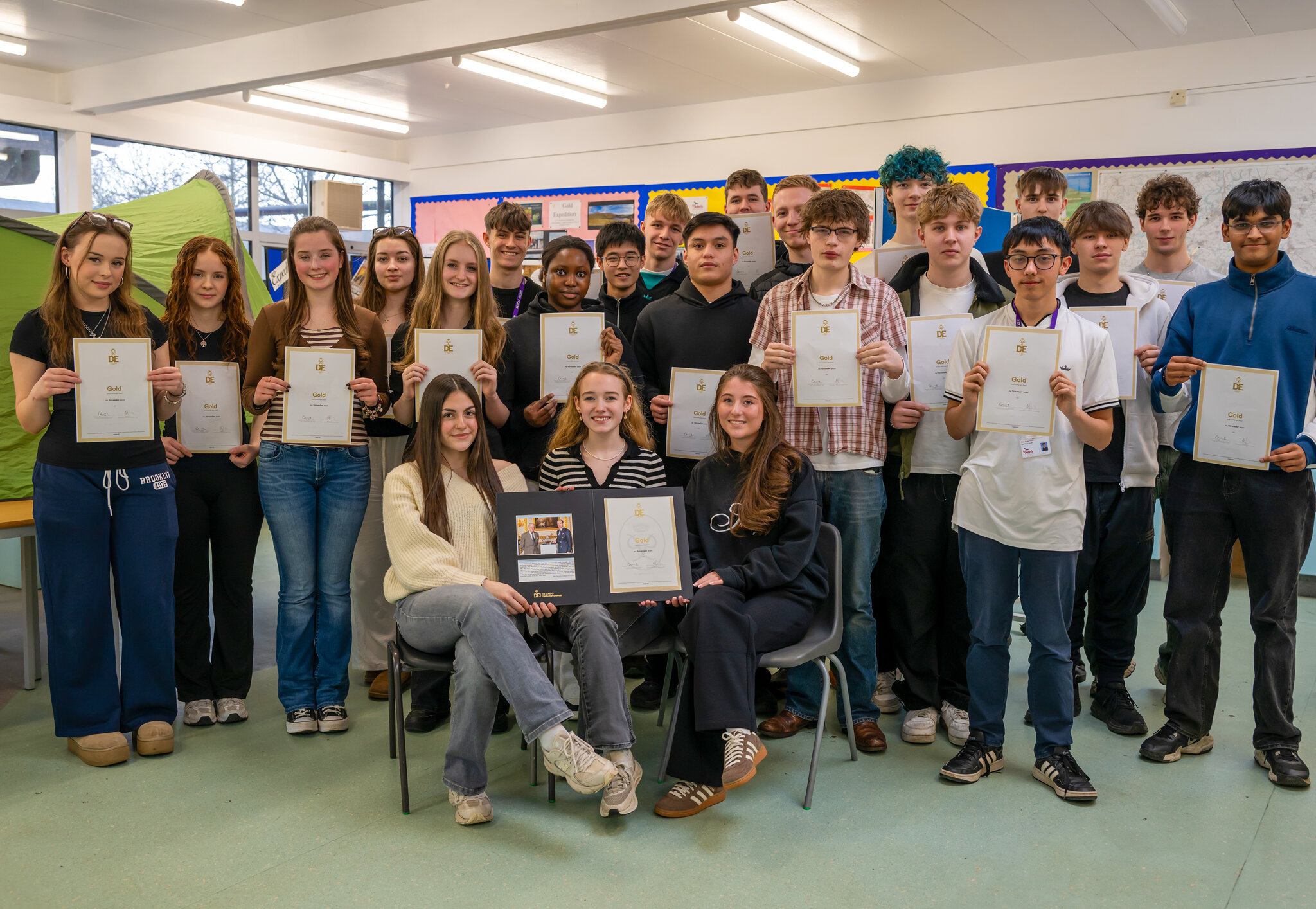 Gold Duke of Edinburgh Award at St John's