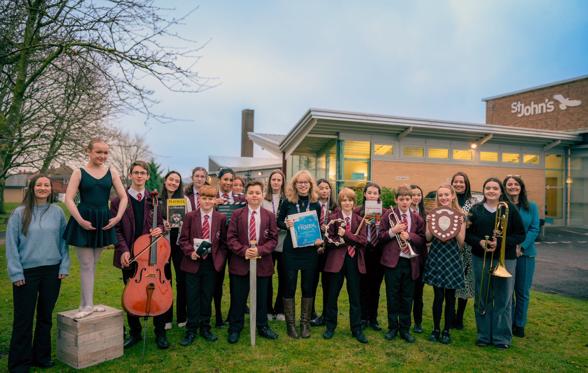 Image of St. John’s Catholic School and Sixth Form College Awarded £80,000 Wolfson Foundation Grant to Transform Performing Arts Facilities
