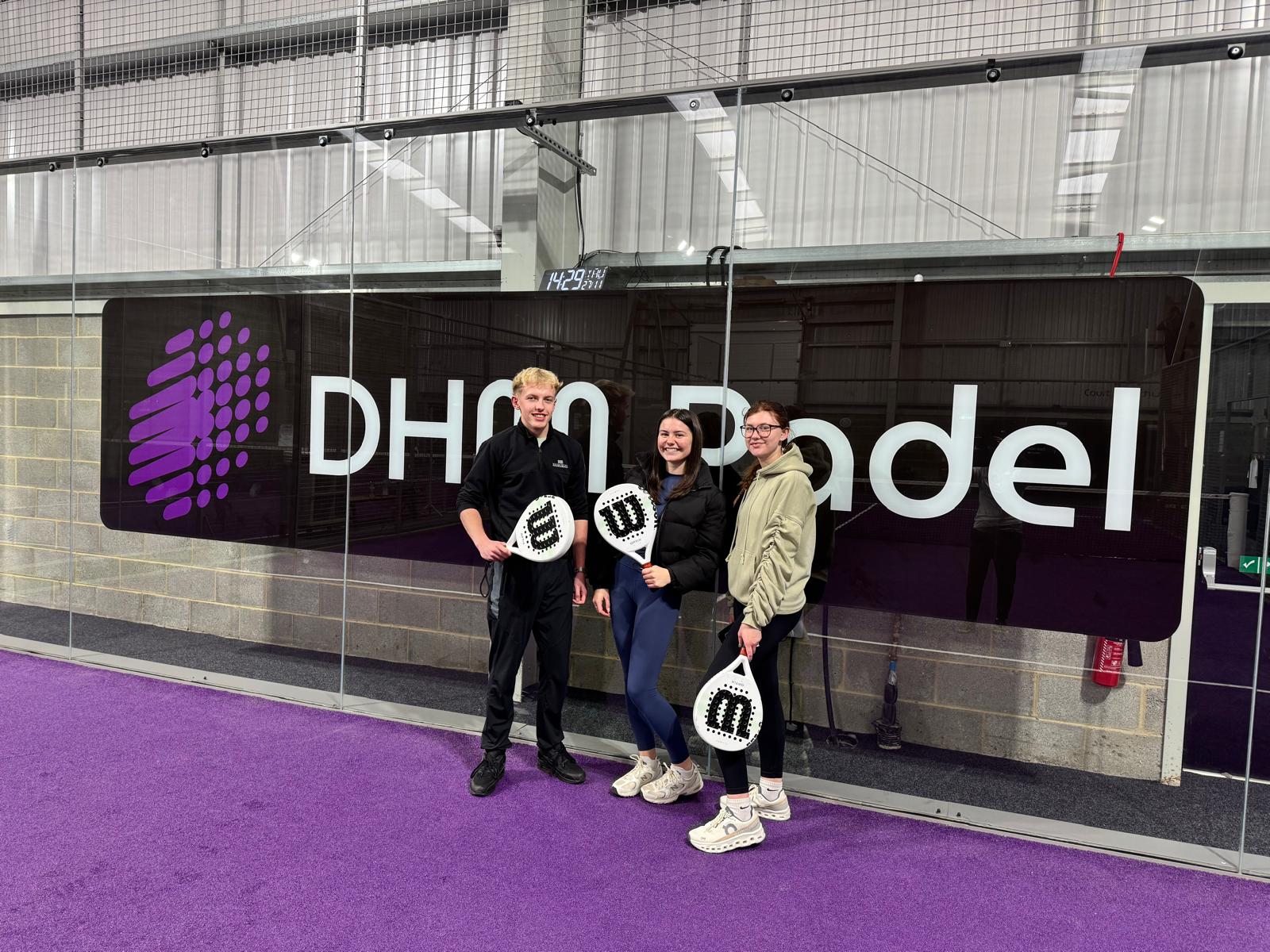 Image of Year 12 A-Level PE Students Consolidate Learning at DHM Padel