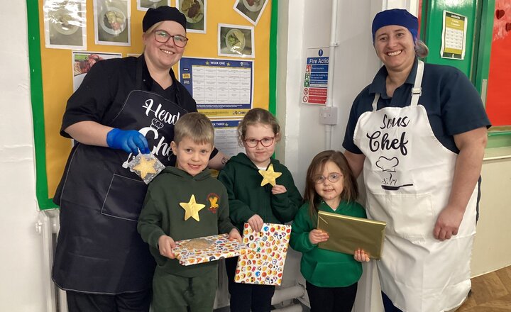 Image of Chef Celebration Day at St John the Evangelist Catholic Primary School in Billingham