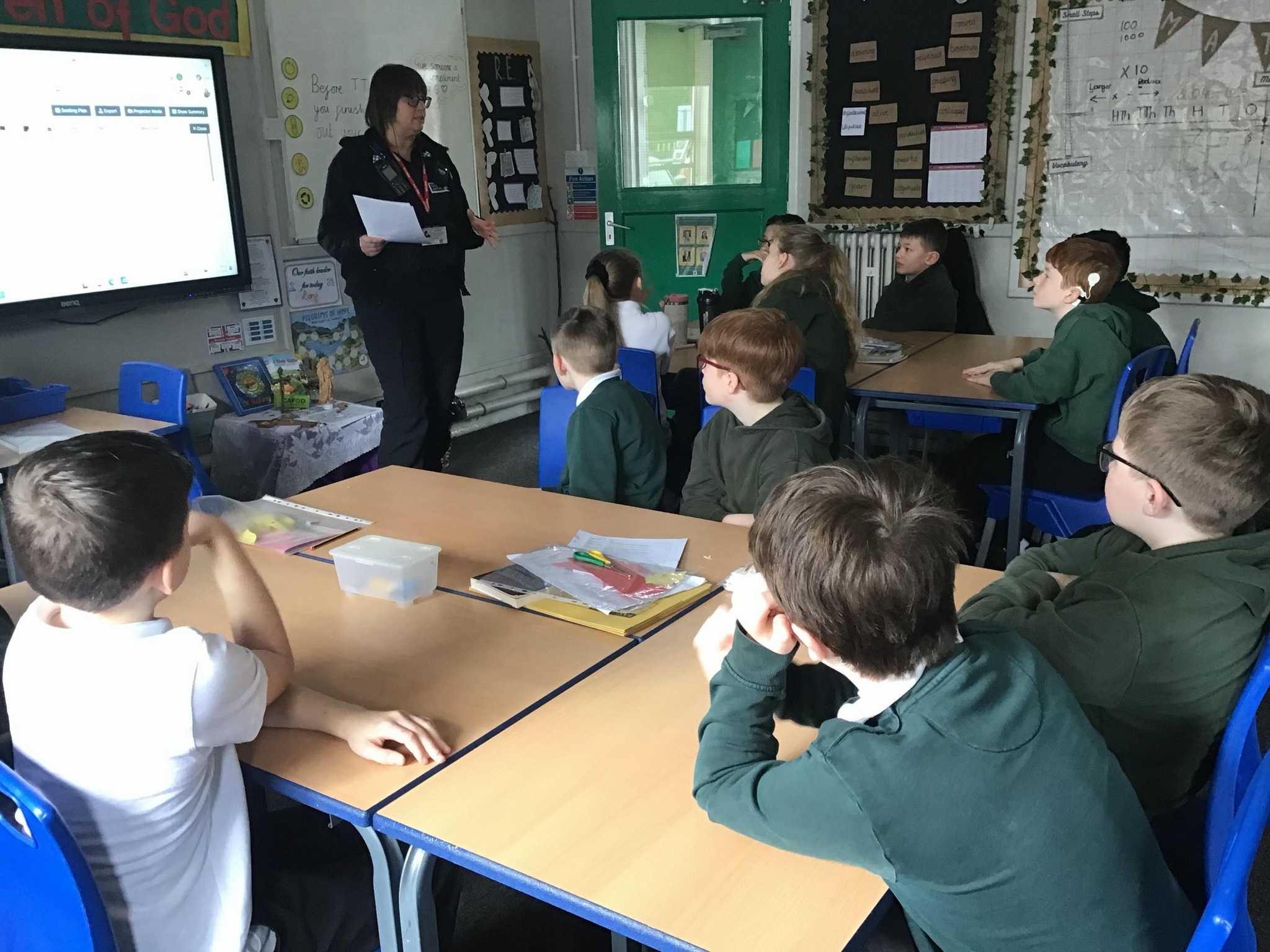 Image of Learning About Community Safety: A Visit From Our Local PCSO