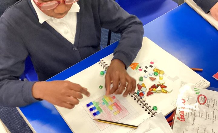 Image of Year 4 Get Creative with Beautiful Tiled Mosaics