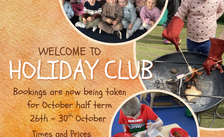 Image of October Half Term Holiday Club - Bookings Now Open!
