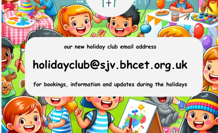 Image of New Email Address for Holiday Club