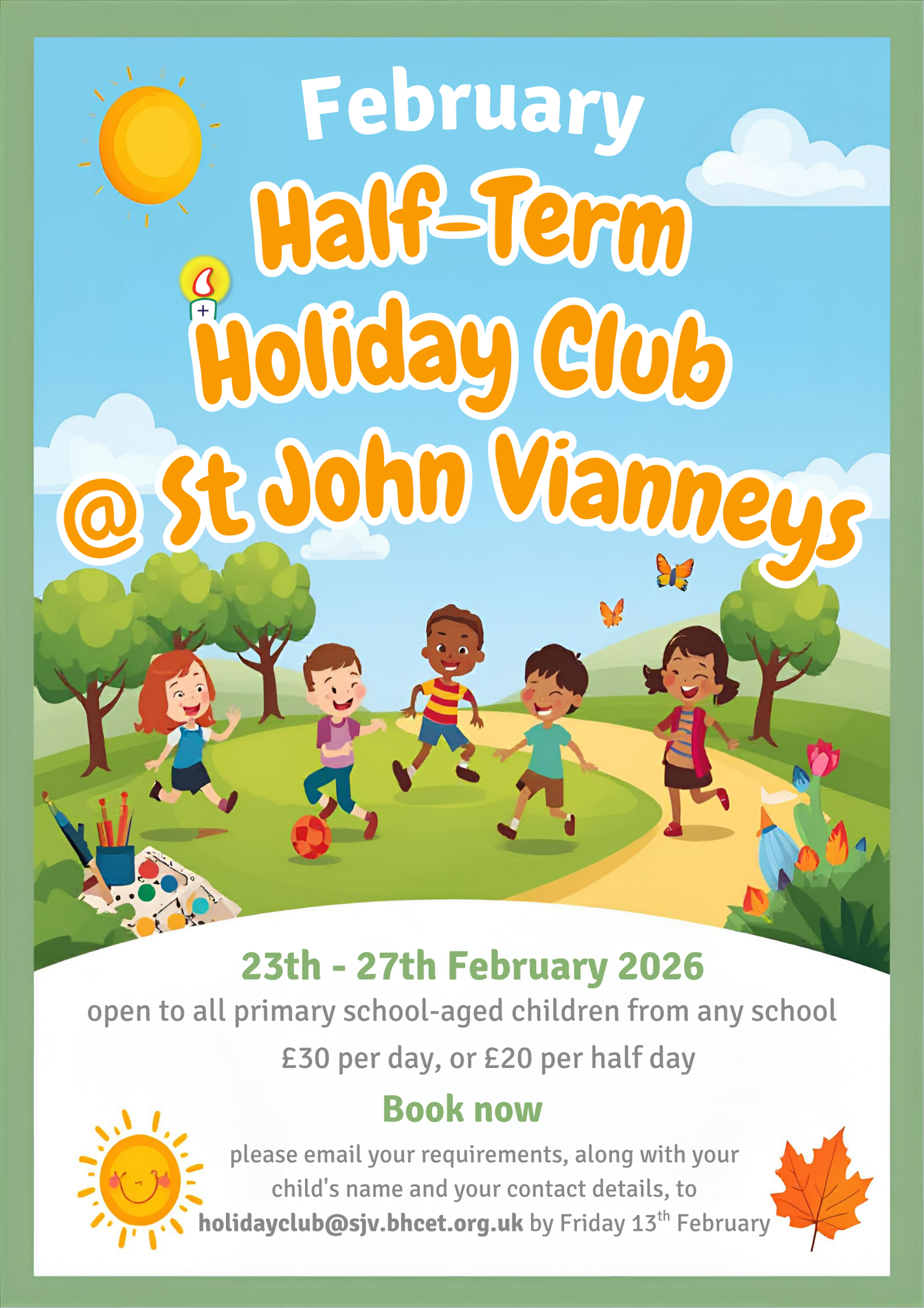Image of February Half Term Holiday Club