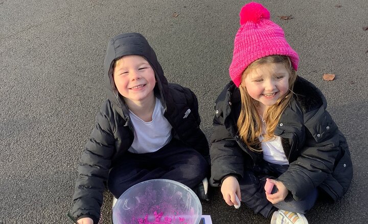 Image of Wild Classroom Learning in Reception – Exploring Space Through Art and Faith