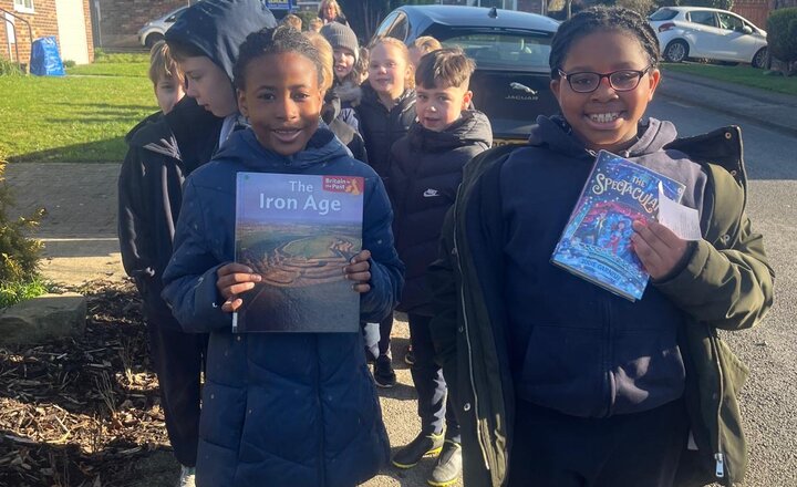 St Joseph's Norton Library visit