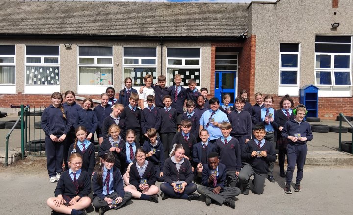Image of Year 6 Celebrate SATs Success in Style