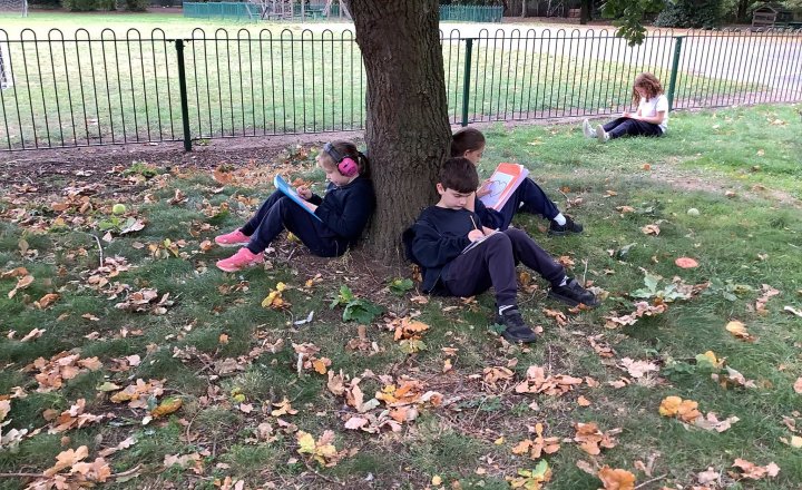 Image of Class 6 Uses Prayer Garden for Creative Reflection at St Joseph's Catholic Academy