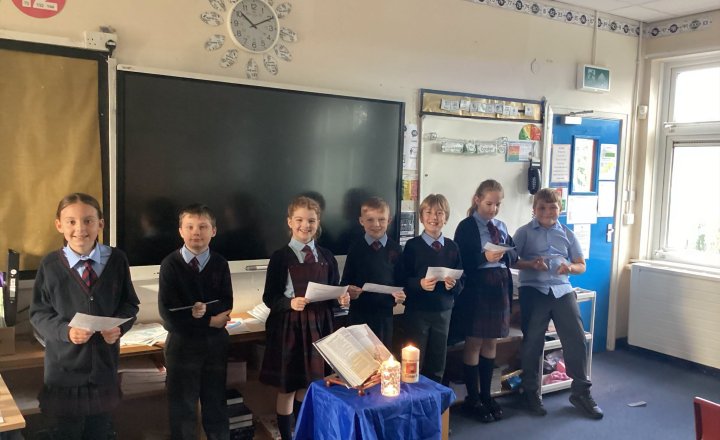 Image of Class 9 Reflects on the Message of the Good Samaritan
