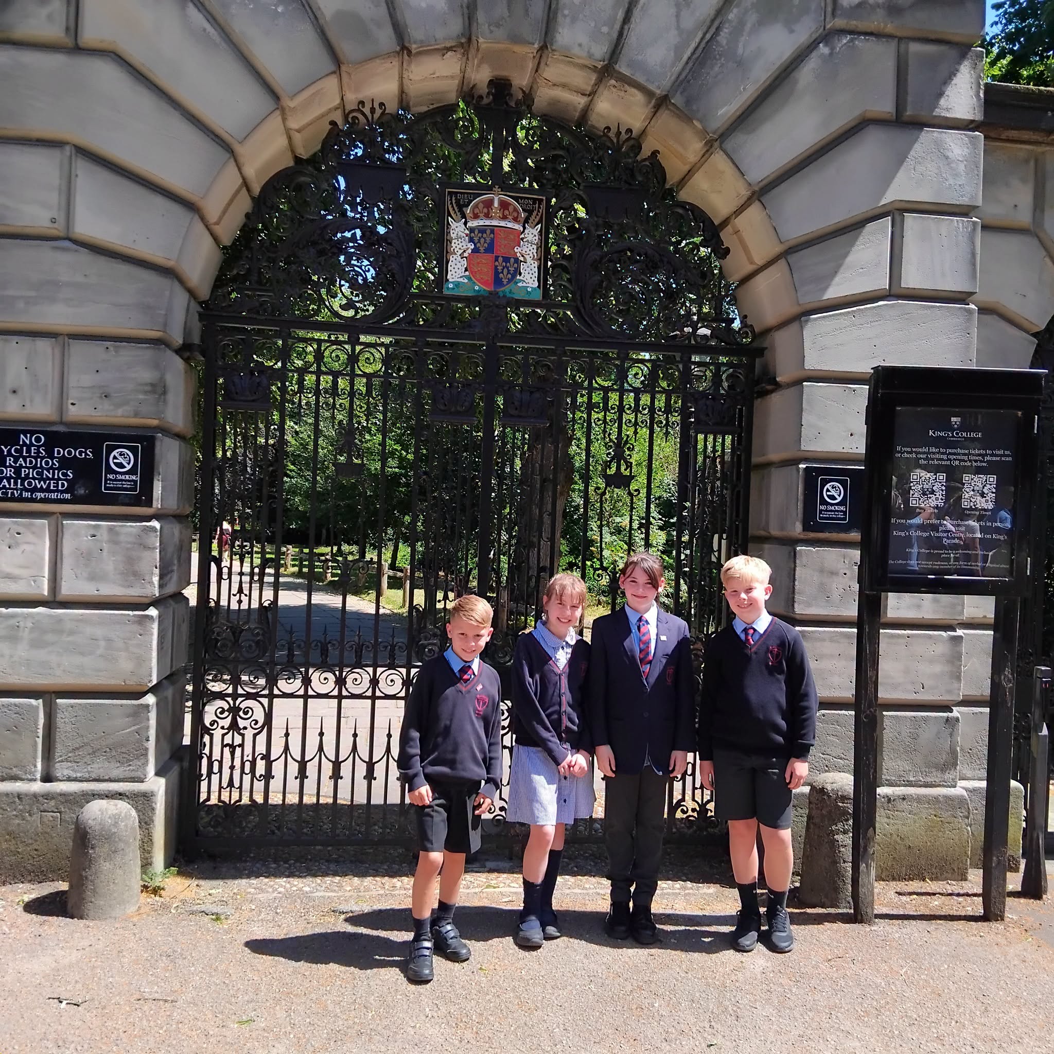 Image of POW Ambassadors Inspired During Visit to the University of Cambridge